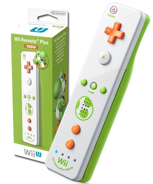 Controller Remote Wii U Yoshi.