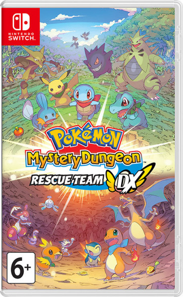 Pokemon Mystery Dungeon: Rescue Team DX (Nintendo Switch) (GameReplay)