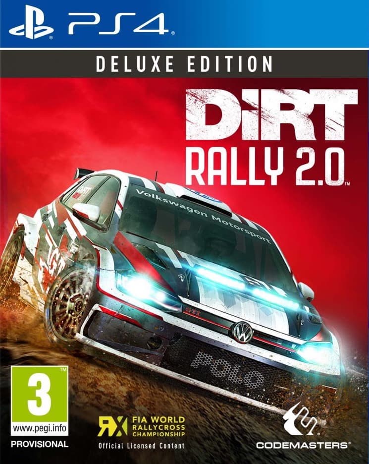 Dirt Rally 2.0 Издание Deluxe (PS4) (Только диск) (GameReplay)