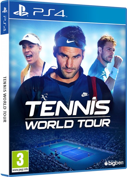 Tennis World Tour (PS4) (GameReplay)