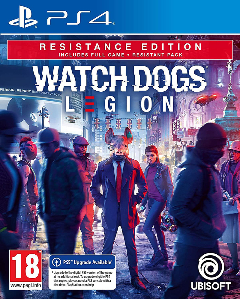 Watch Dogs: Legion. Resistance Edition (PS4) (Только диск) (GameReplay)