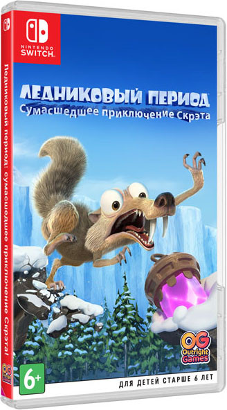 Ледниковый период: Сумасшедшее приключение Скрэта (Nintendo Switch) (GameReplay)