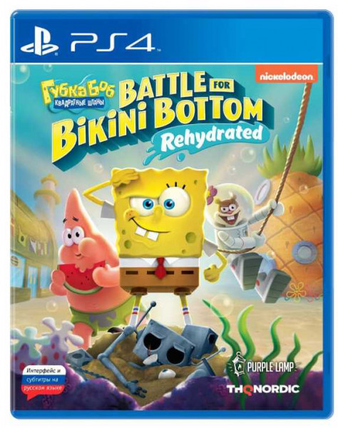 SpongeBob SquarePants: Battle For Bikini Bottom – Rehydrated (PS4) (GameReplay)