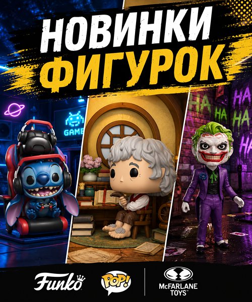 От Дона Корлеоне до Стича: новые фигурки Funko, McFarlane и Puremind