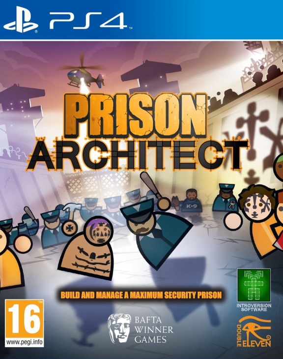 Prison Architect (русские субтитры, PS4) (GameReplay)