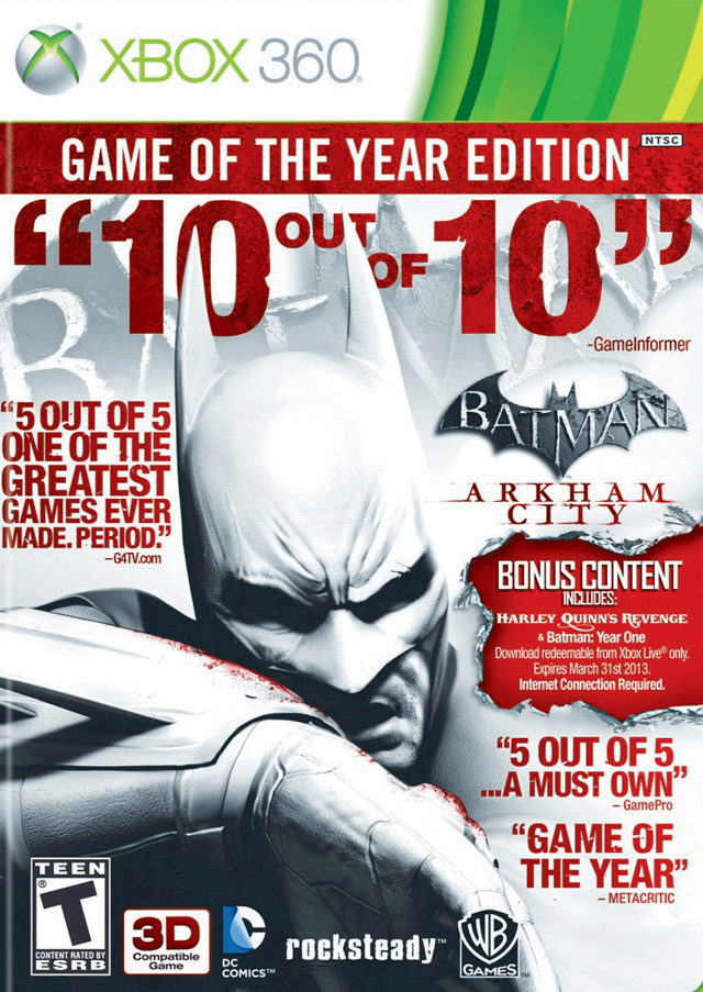 Batman: Аркхем Сити GOTY (Xbox 360) (GameReplay)