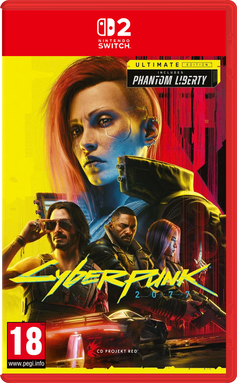 Cyberpunk 2077. Ultimate Edition (Nintendo Switch 2) (GameReplay) (только диск)