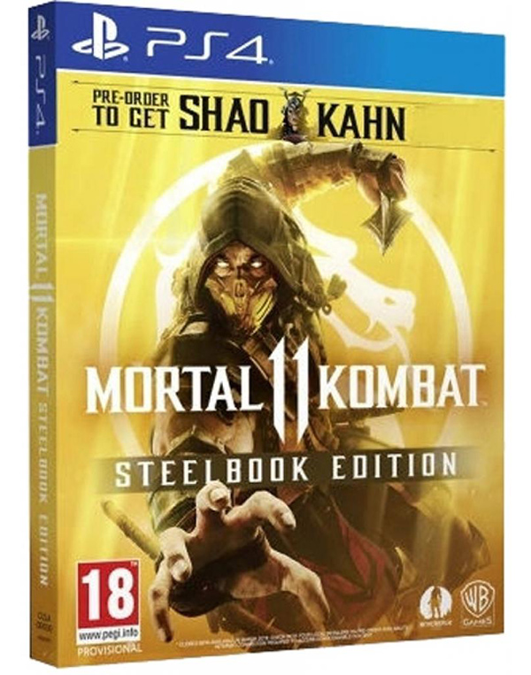 Mortal Kombat 11. Steelbook Edition (PS4) (GameReplay)