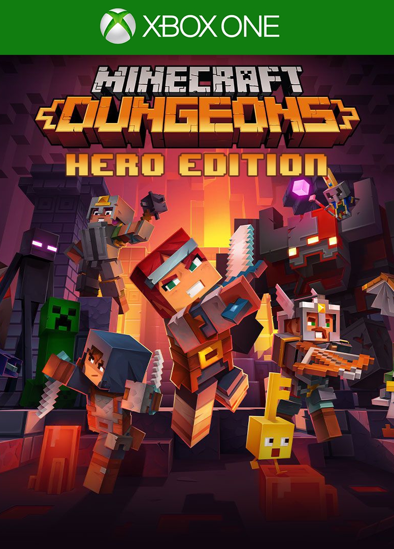 Minecraft Dungeons. Hero Edition (Xbox One) (GameReplay)