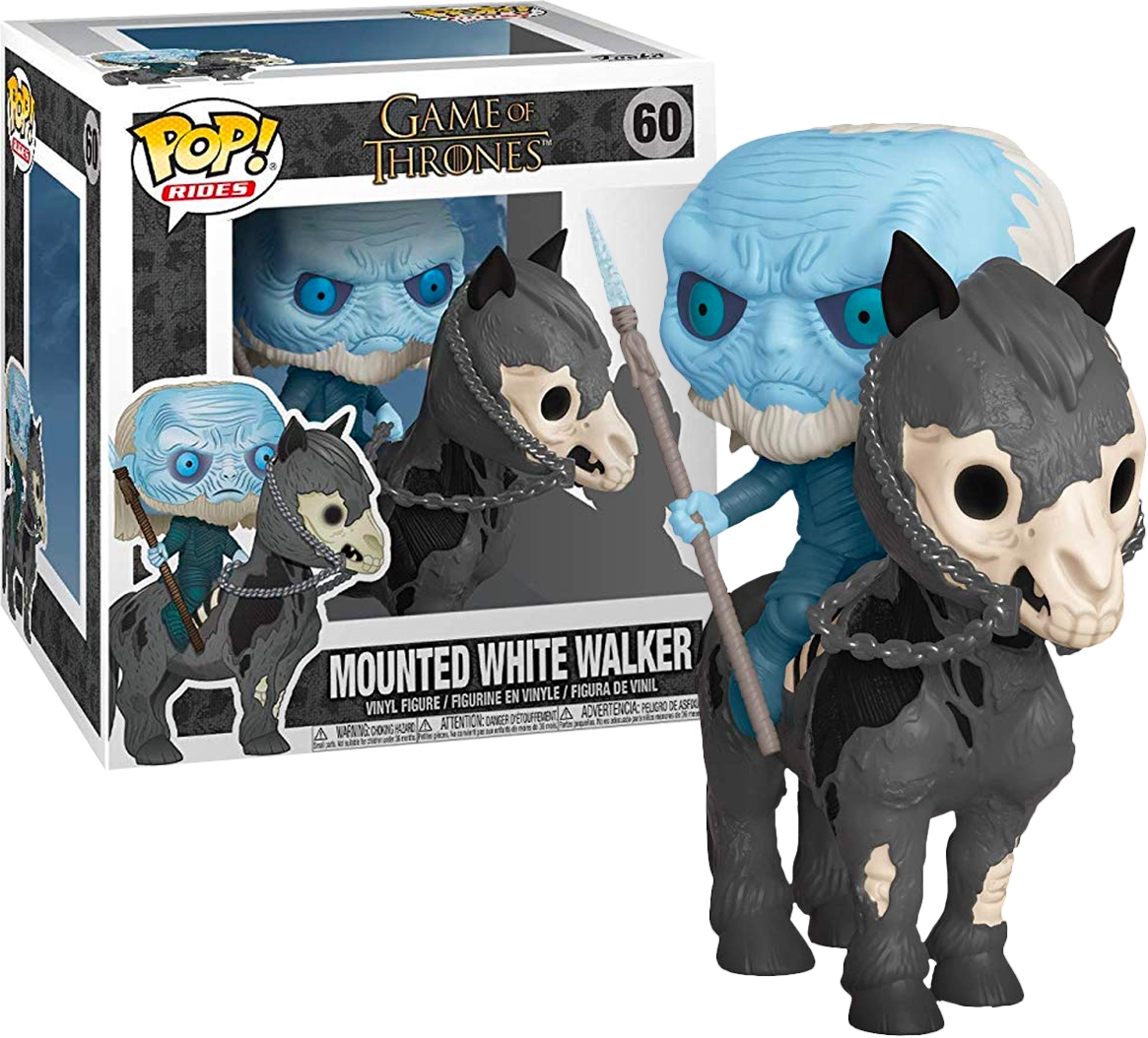 white walker on horse funko pop