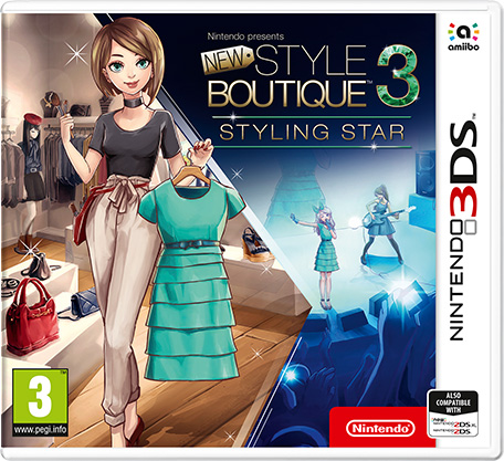 Nintendo presents: New Style Boutique 3 (3DS) (GameReplay)