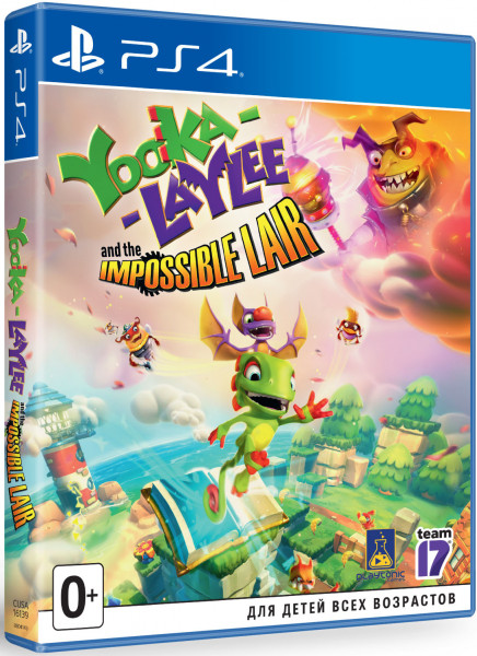 Yooka-Laylee and the Impossible Lair Стандартное издание (PS4) (GameReplay)