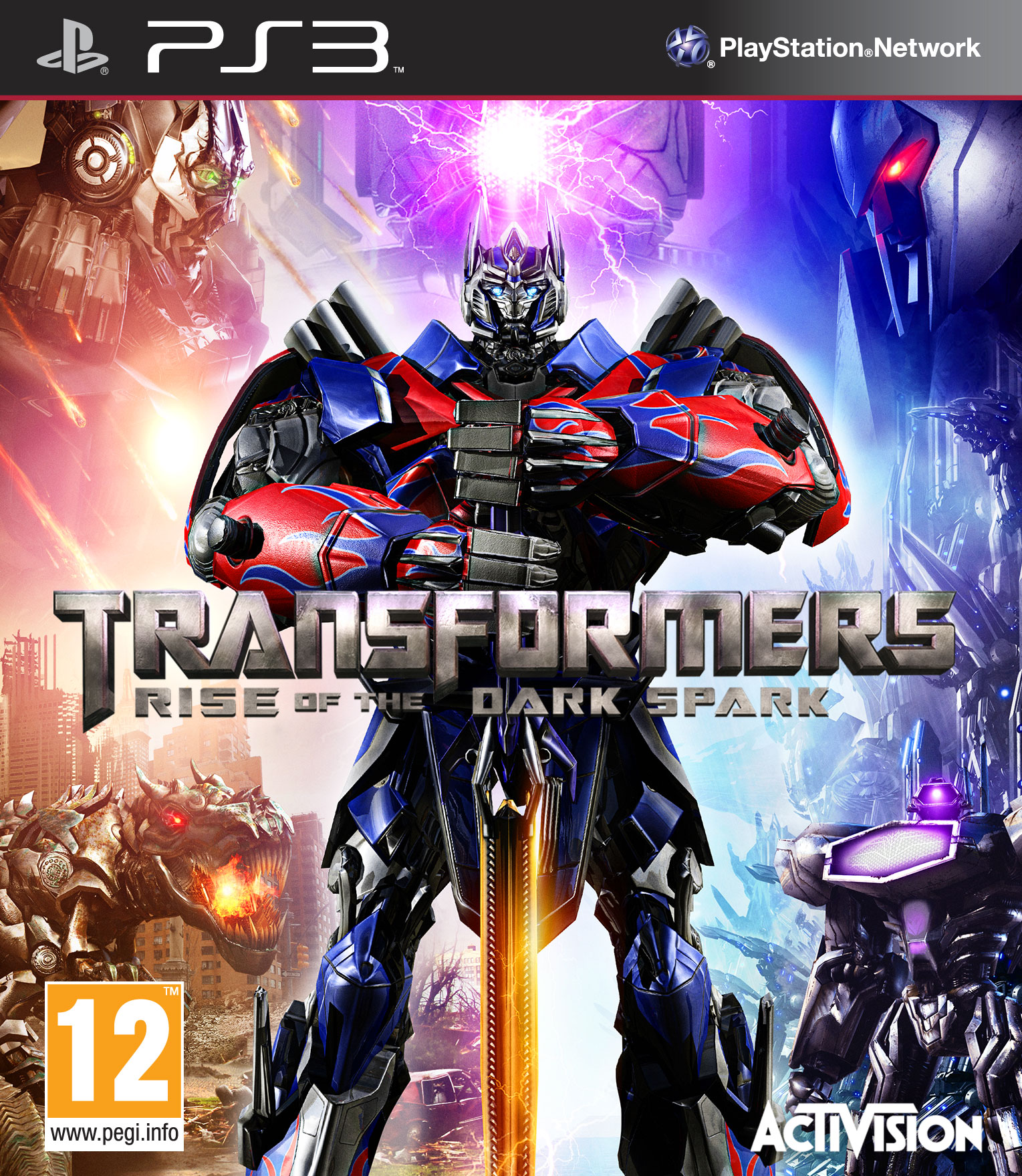 Трансформеры: Битва за Темную Искру (PS3) (GameReplay)