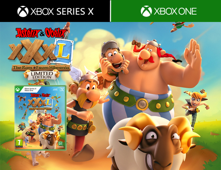 Asterix & Obelix XXXL: The Ram From Hibernia - Limited Edition (Xbox) (GameReplay)