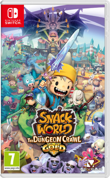 Snack World: The Dungeon Crawl - Gold (Nintendo Switch) (GameReplay)