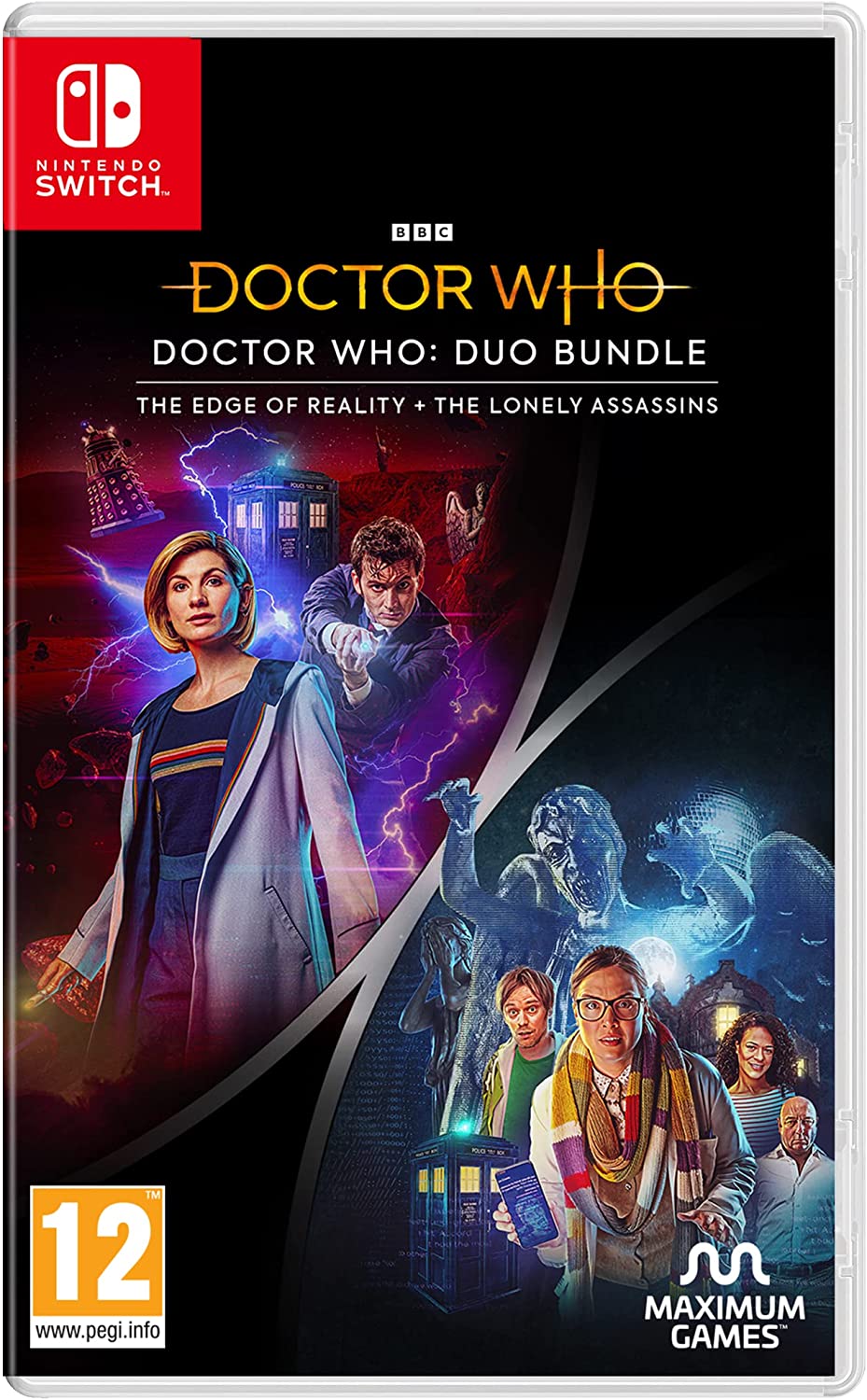 Doctor Who - Duo Bundle: Edge of Reality + Lonely Assassins (Nintendo Switch) (GameReplay)