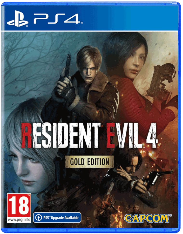 Resident Evil 4: Remake - Gold Edition (PS4) (GameReplay) (только диск)
