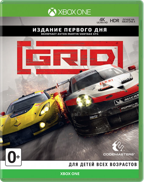 Grid Издание первого дня (Xbox One) (GameReplay)