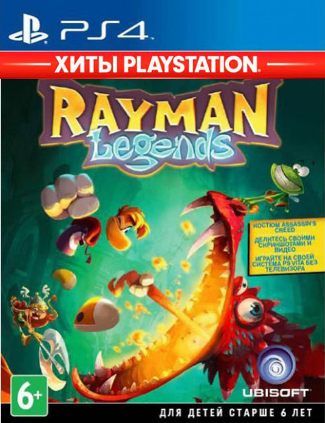 Rayman Legends (Хиты PlayStation) (PS4) (GameReplay)