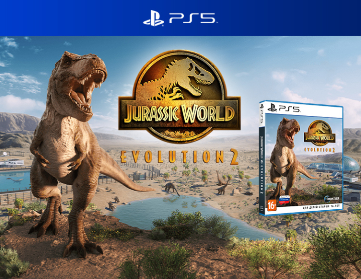 Jurassic World – Evolution 2. Стандартное издание (PS5) (GameReplay)