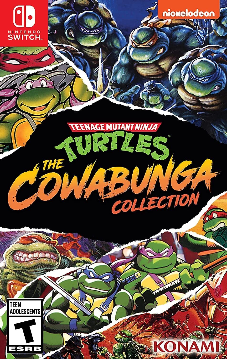 Teenage Mutant Ninja Turtles – The Cowabunga Collection (Nintendo Switch) (GameReplay)