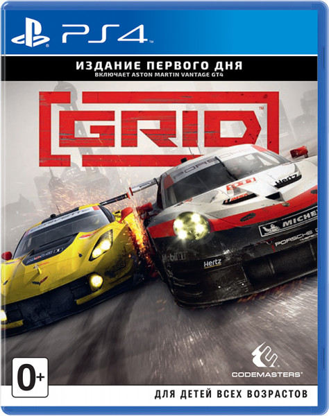 Grid Издание первого дня (PS4) (GameReplay)