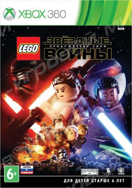 LEGO Звездные войны: Пробуждение силы (Xbox360) (GameReplay)