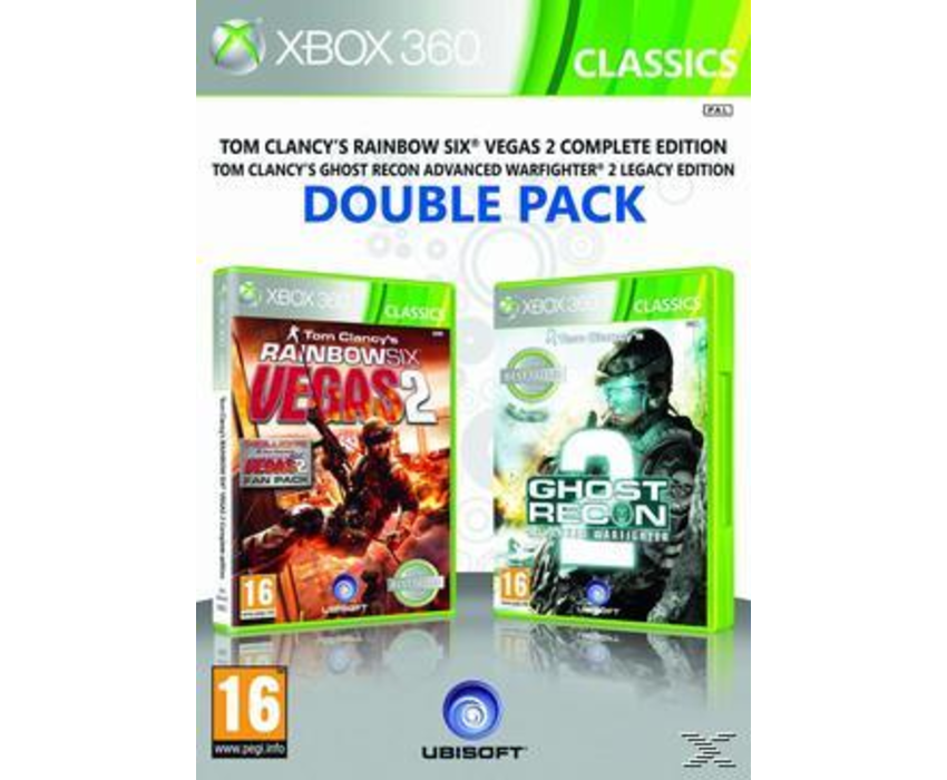  2в1 Rainbow Six Vegas 2 + Ghost Recon 2 (Xbox 360) (GameReplay)