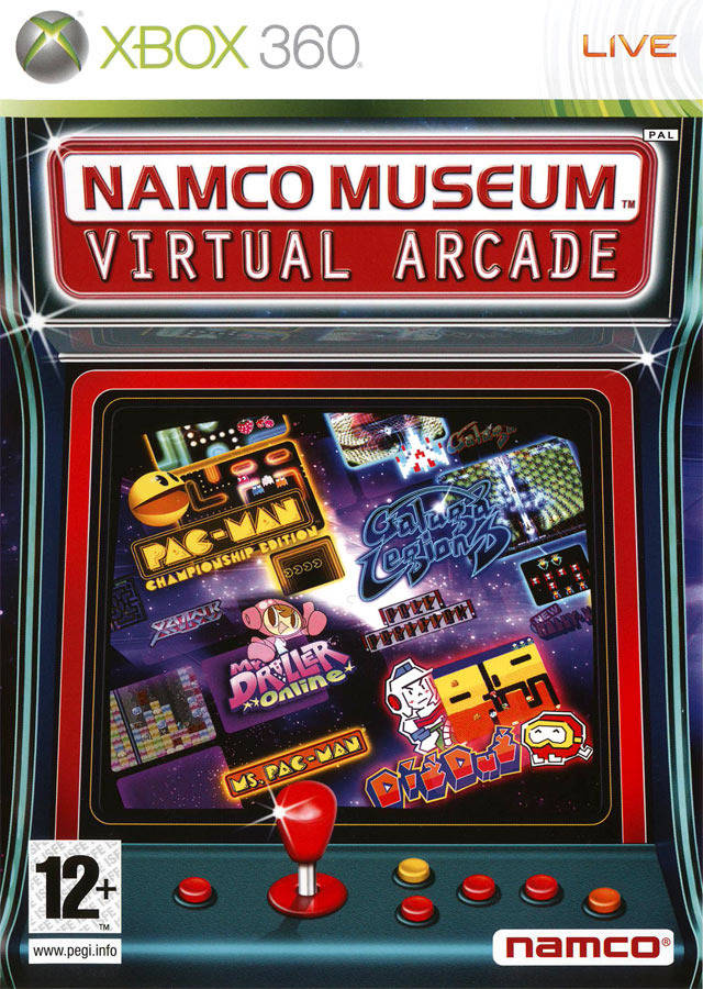Namco Museum: Virtual Arcade (Xbox 360) (GameReplay)