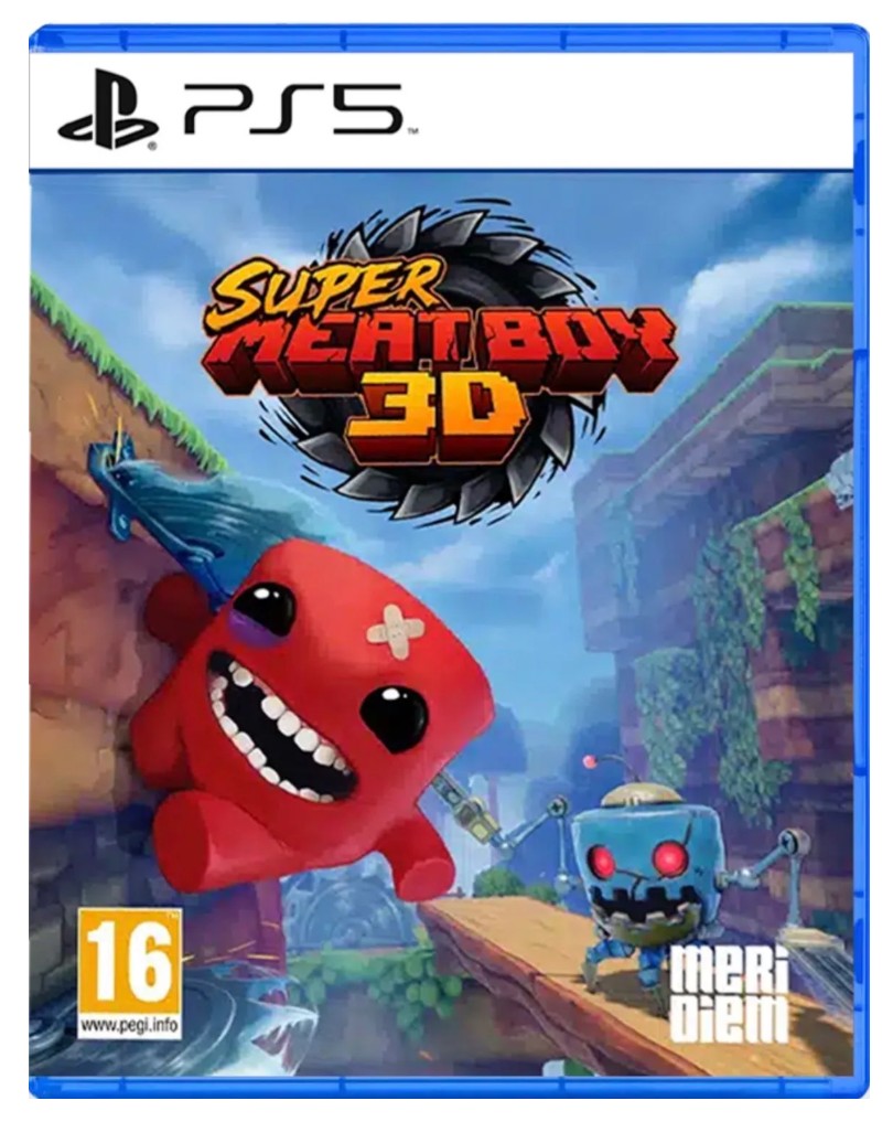 Super Meat Boy 3D (PS5) (GameReplay)