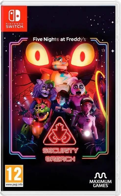 Five Nights at Freddy's: Security Breach (Nintendo Switch) (GameReplay)