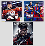 Новинки NHL 18, Dishonored: Death of the Outsider и PES 18 – уже в продаже!