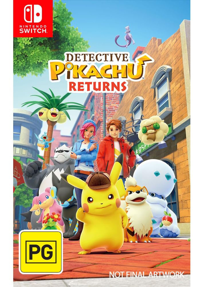 Detective Pikachu Returns (Nintendo Switch) (GameReplay)