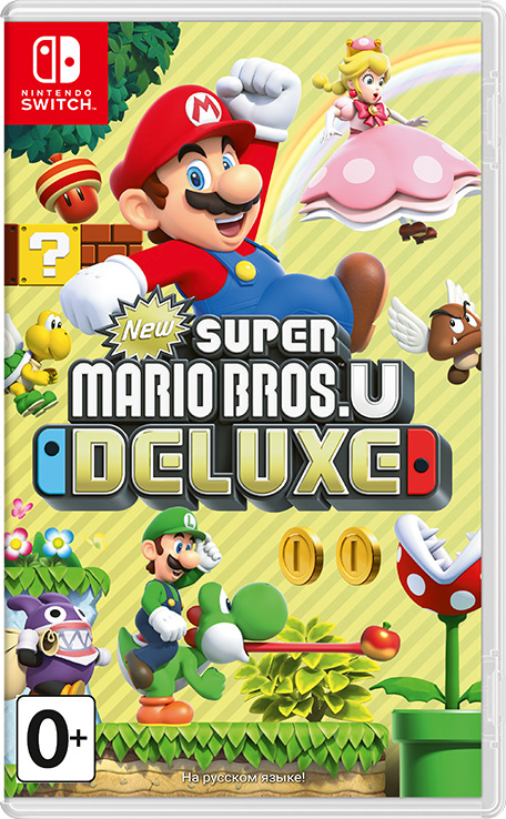 New Super Mario Bros. U Deluxe (Nintendo Switch) (GameReplay)