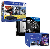 Уже в продаже невероятный бандл PS4, набор PS VR, а также лимитированная консоль PS4 GT Sport!