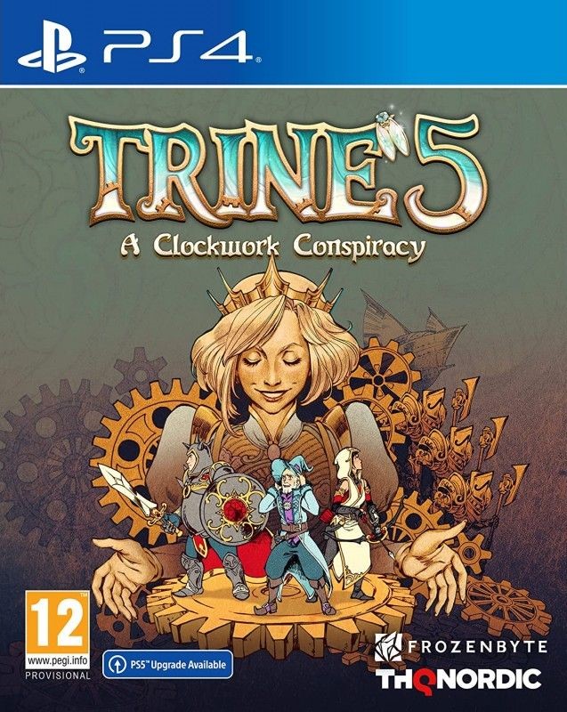 Trine 5: A Clockwork Conspiracy (PS4) (GameReplay)