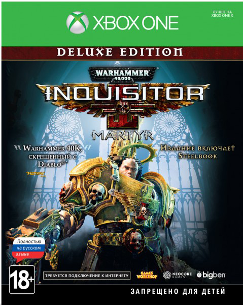 Warhammer 40,000: Inquisitor - Martyr. Deluxe Edition (Xbox One) (GameReplay)