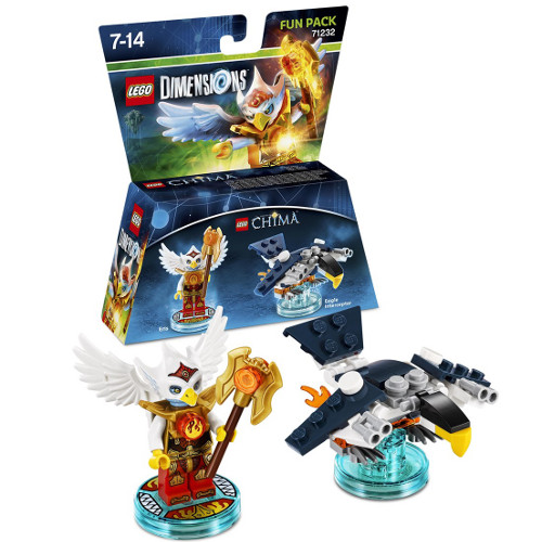 LEGO Dimensions Fun Pack Lego Legend of Chima Eris Eagle Interceptor GamePark