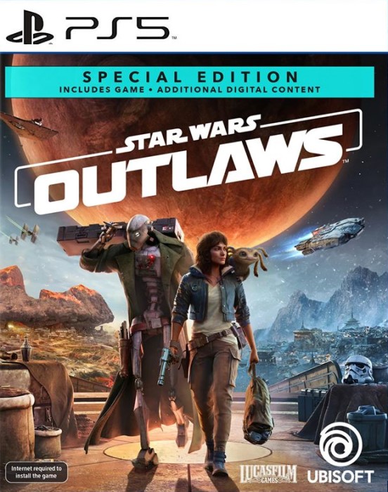 Star Wars Outlaws Special Edition (PS5) (GameReplay)