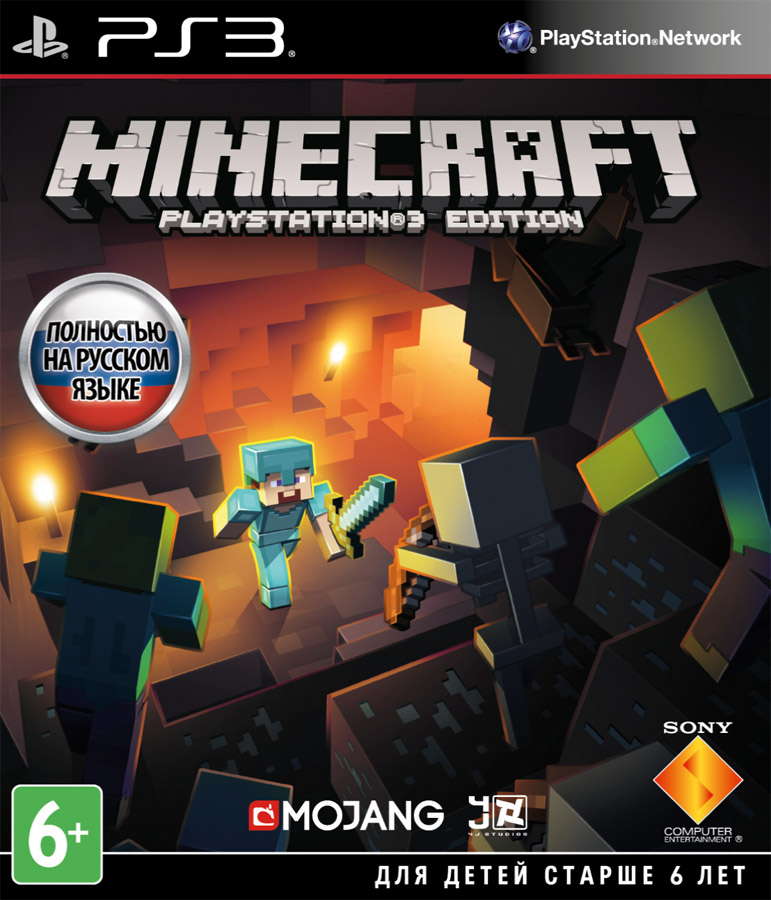 Minecraft: Playstation 3 Edition (PS3) (GameReplay)