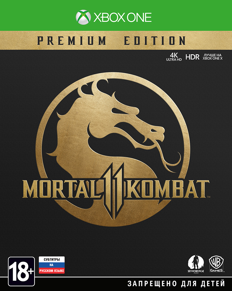 Mortal Kombat 11. Premium Edition (Xbox One) (Только диск) (GameReplay)