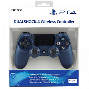 PS 4 Геймпад Sony DualShock Midnight Blue v2  (CUH-ZCT2E) - фото 1