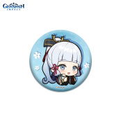 Значок Chibi Expressions Character Can Badge - Kamisato Ayaka