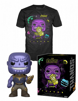 

Набор Фигурка + Футболка Funko POP & Tee – Infinity War: Thanos (размер L) (33456)
