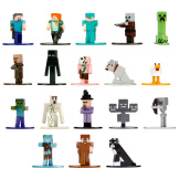 Набор фигурок Jada Toys: Minecraft – Nano Metalfig Exclusive Action Figure 1.65" (18 шт )(35847)