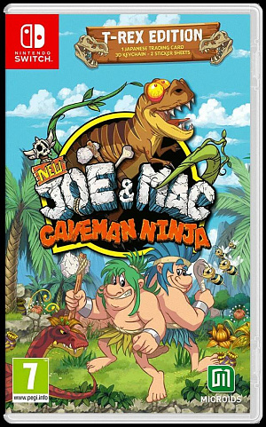New Joe & Mac: Caveman Ninja - T-Rex Edition (Nintendo Switch) Nintendo