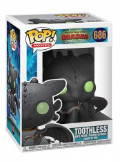 Фигурка Funko POP! Vinyl: Как приручить дракона 3 (HTTYD3): Toothless 36355