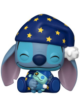 Фигурка Funko POP Disney: Lilo & Stitch – Stitch in PJs (Glow in the Dark) (Super Sized) Exclusive (1747) (91921) (9,5 см)
