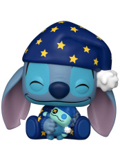 Фигурка Funko POP Disney: Lilo & Stitch – Stitch in PJs (Glow in the Dark) (Super Sized) Exclusive (1747) (91921) (9,5 см)