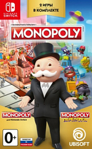 Monopoly: Переполох + Monopoly (Nintendo Switch)